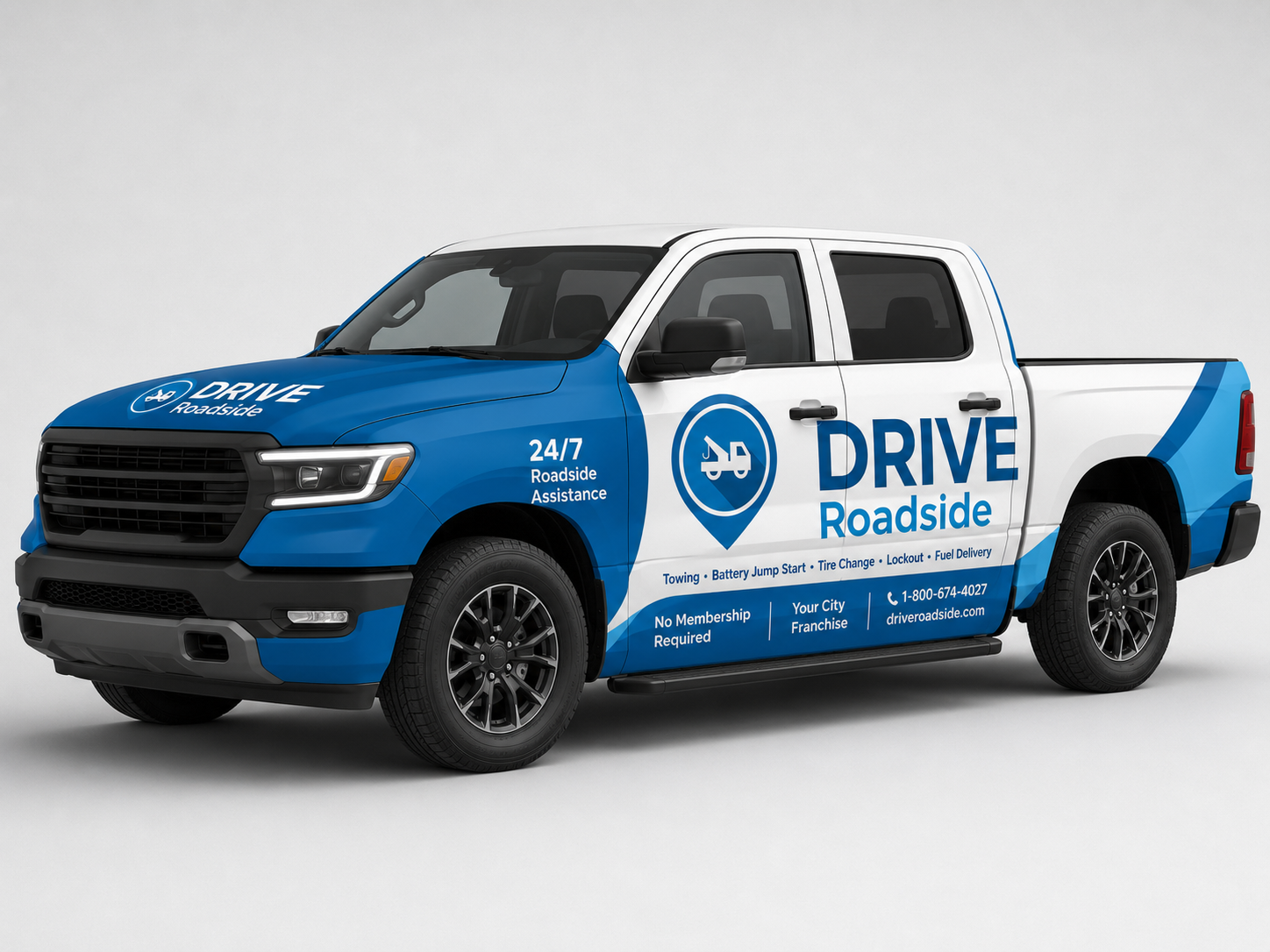 DRIVE Roadside franchise truck rescue vehicle
